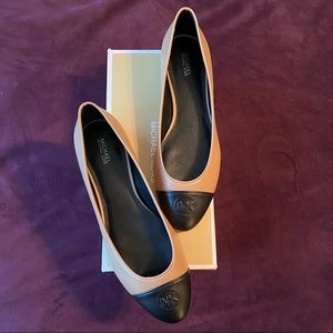 Dylan two tone leather ballet flat | Michael Kors